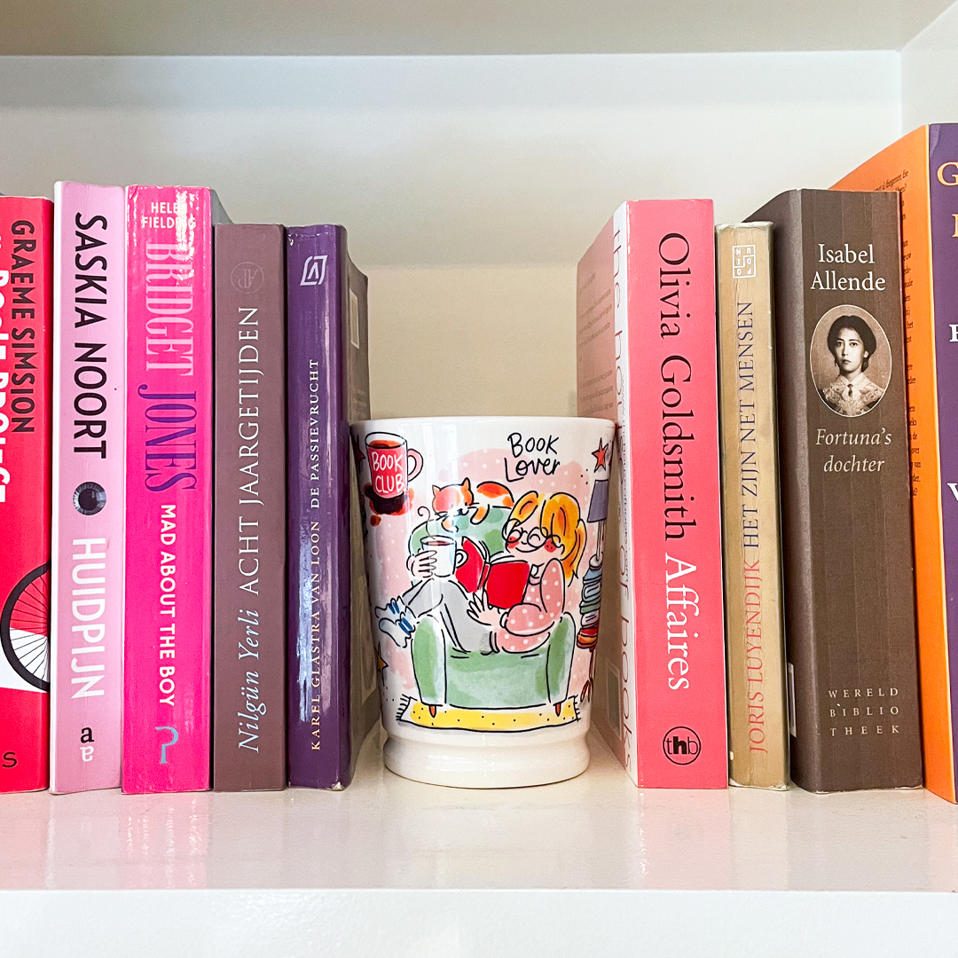 XL beker Book Lover